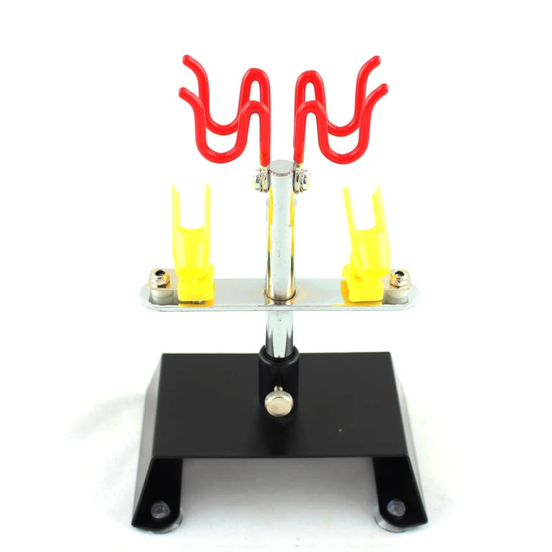 OPHIR 4 Airbrush Gun Holder CLAMP-ON Table Hold Airbrushes Paint Hobby Art Craft Paint Airbrush Kit's Accessory _AC013