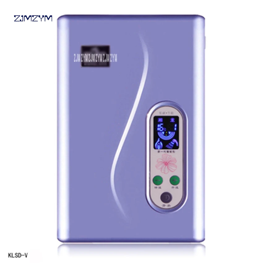 Calentador de agua eléctrico instantáneo para ducha, termostato de flujo de 6000W y 220V, calefacción de baño, agua caliente instantánea, KLSD-70-V