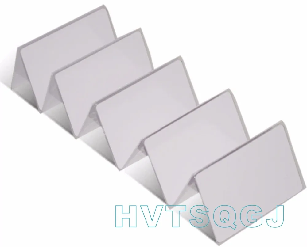 

200pcs/lot 1k IC Blank card thin pvc Card RFID 13.56MHz ISO14443A IC Smart Card Fudan F1108 Chips Waterproof