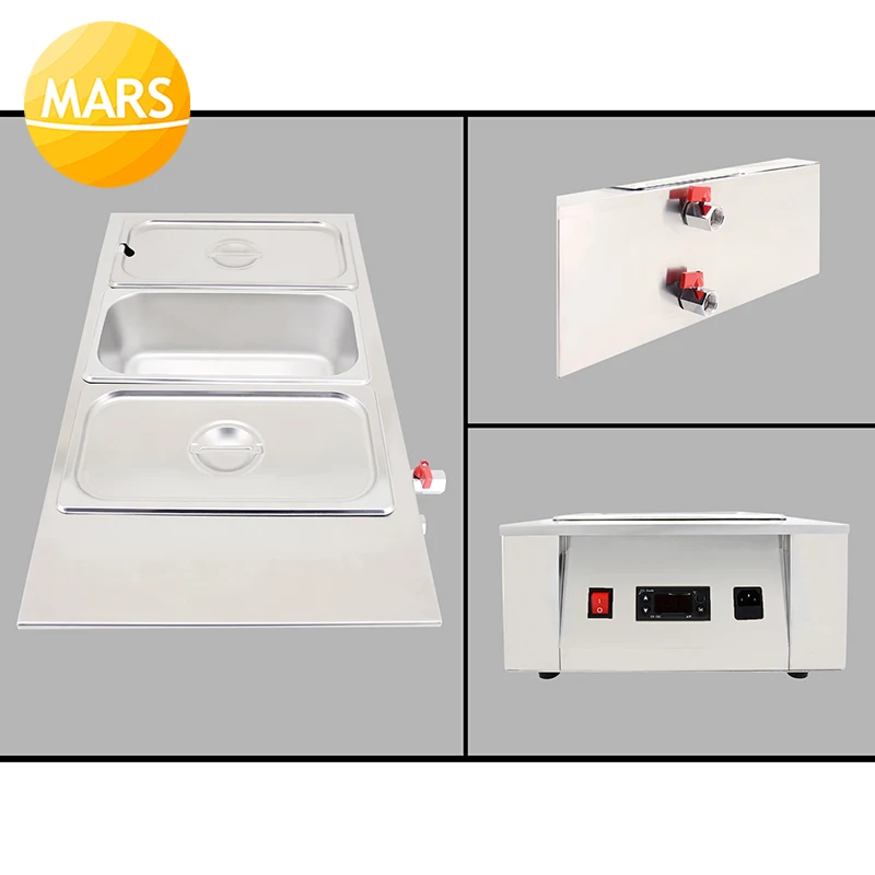 Máquina de inmersión de Chocolate caliente, cilindro comercial, calentador eléctrico, olla para derretir Chocolate