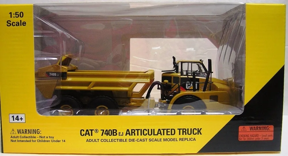 

Nors-cot 1:50 Scale CAT 740B EJ Articulated Truck/Dump Truck Vehicle Engineering Machinery Collectible Diecast Model 55500