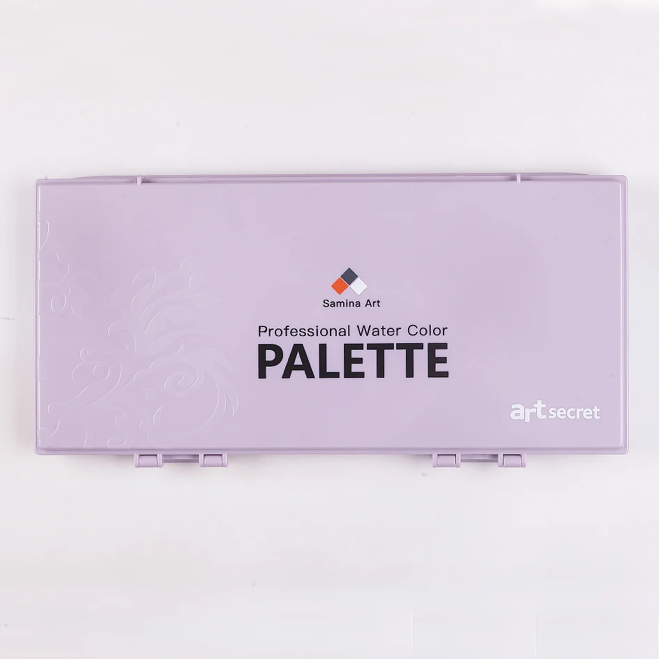 Artsecret WCS-33 Watercolor Palette Moisture Preserve Box Sealed Painting Tool Airtight 33 Wells