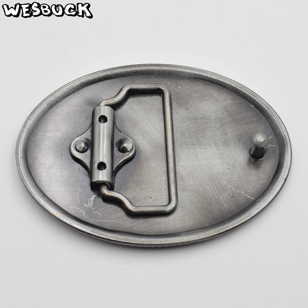 WesBuck Brand Buckle New High-quality 3D Red Roses Fashion belt buckle Classic Mens Womens Jeans accessories
