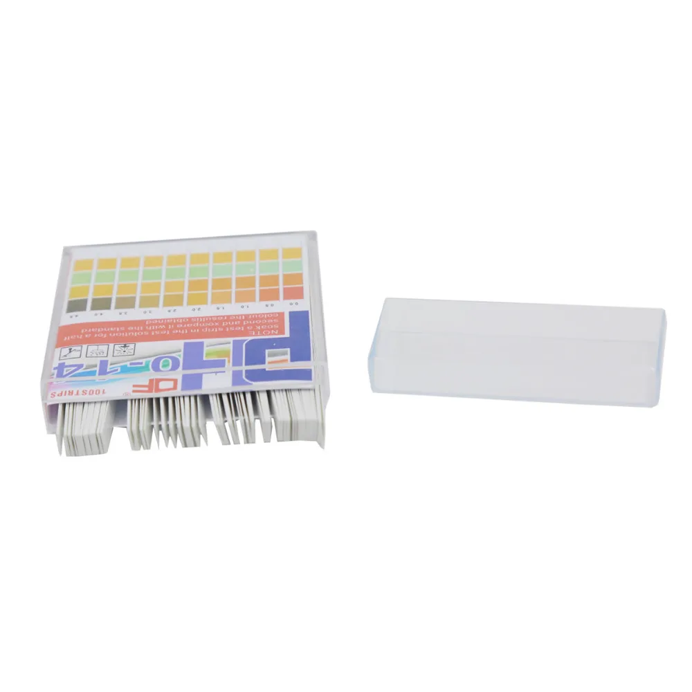 100 Strips Boxed Acid Indicator Strips Paper PH Test Strips Range 0-14  Indicator Paper Tester 20% off