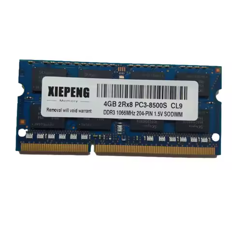 Laptop Memory 4GB 2Rx8 PC3-8500S RAM DDR3 8G 1066 MHz 4g pc3 8500 for Acer 3810TG 3820TG 4740G 4741G 4745G 8935G Notebook SODIMM