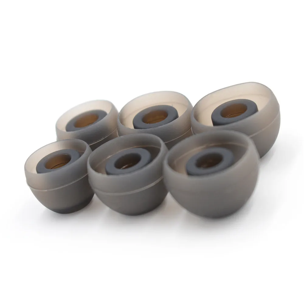 BQEYZ Ear Cushion 12pcs S M L Earbuds Cover Earphone Replacement Silicone Eartips