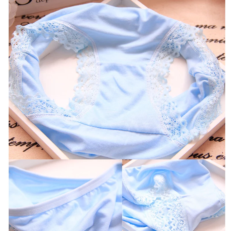 7 ชิ้น/ล็อตชุดชั้นในฝ้ายผู้หญิงเซ็กซี่กางเกงหญิงกางเกง Slim Calcinha ชุดชั้นในกางเกงขาสั้นพิมพ์กางเกง G String สำหรับ Women Underpant