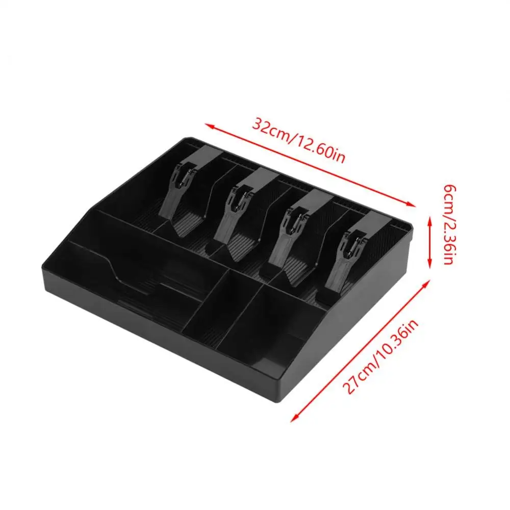 درج نقود مع 8 فتحات ، درج لحفظ العملات المعدنية ، درج تخزين منظم