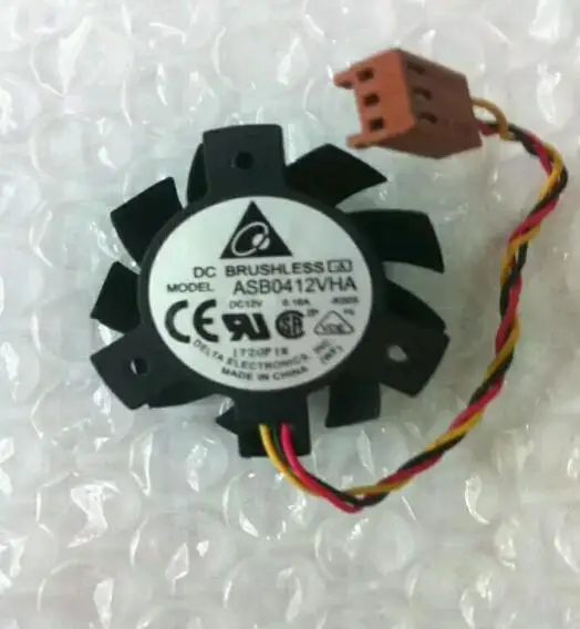 Wholesale: original authentic ASB0412VHA 12v 0.16A three-wire fan