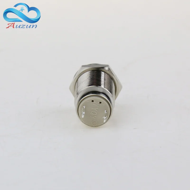 Picture 6: 5PCS 12 mm high metal push button switch lock button 2A 36V  copper plating nickel welding two feet