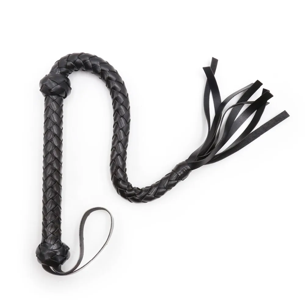 Thierry PU Leather Whip Flogger, BDSM Spanking Bondage Slave, Fantasia Fetiche Restrições, Brinquedos Sexuais para Casais, Jogos para Adultos, Barato