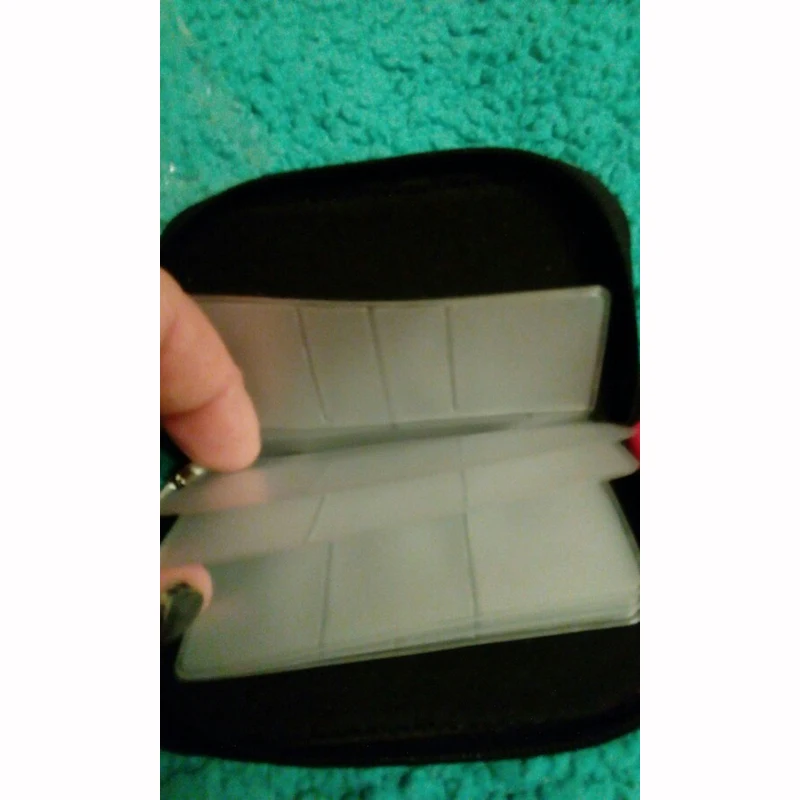 Memory Card Storage Bag Carrying Case Holder Wallet 22 Slots for CF/SD/Micro SD/SDHC/MS/DS Game Accessories