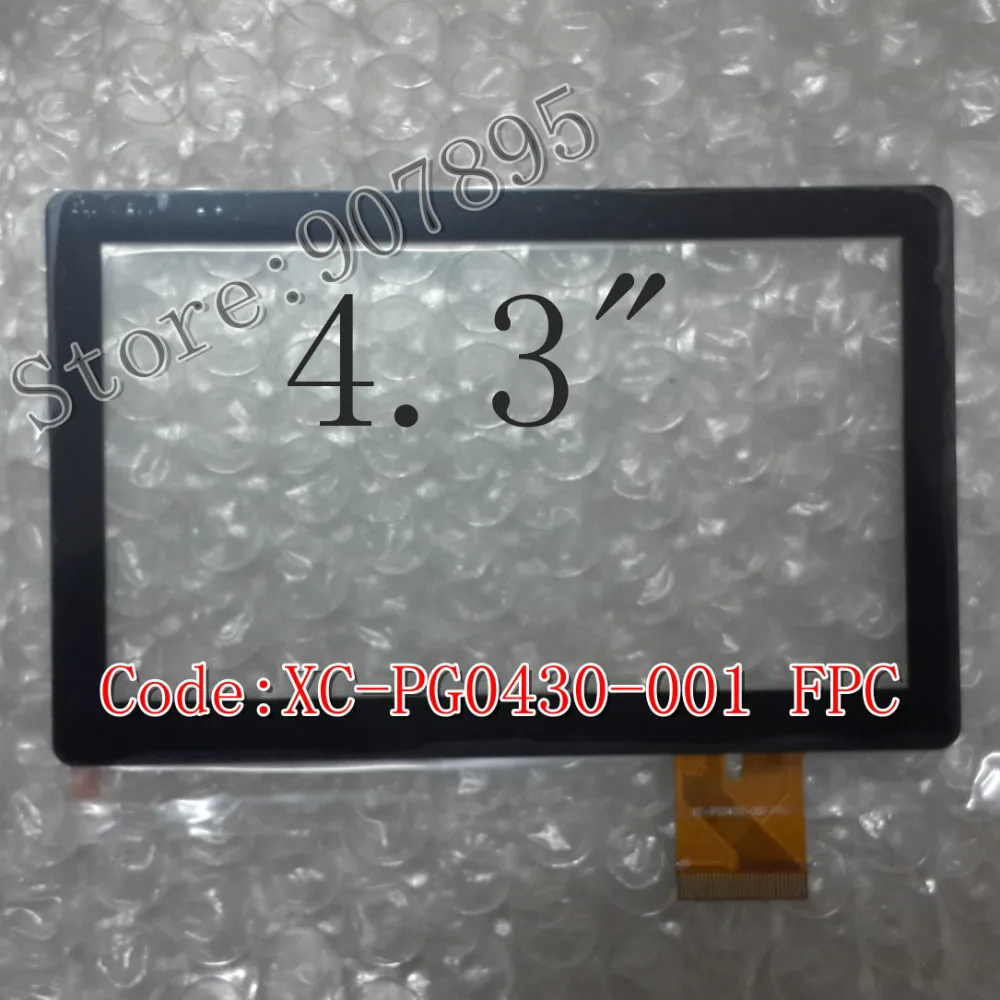 

4.3" 4.3inch capacitive touch panel touch screen digitizer glass for ATJ tablet pc MID DR1683-E HLT XC-PG0430-001 Fpc