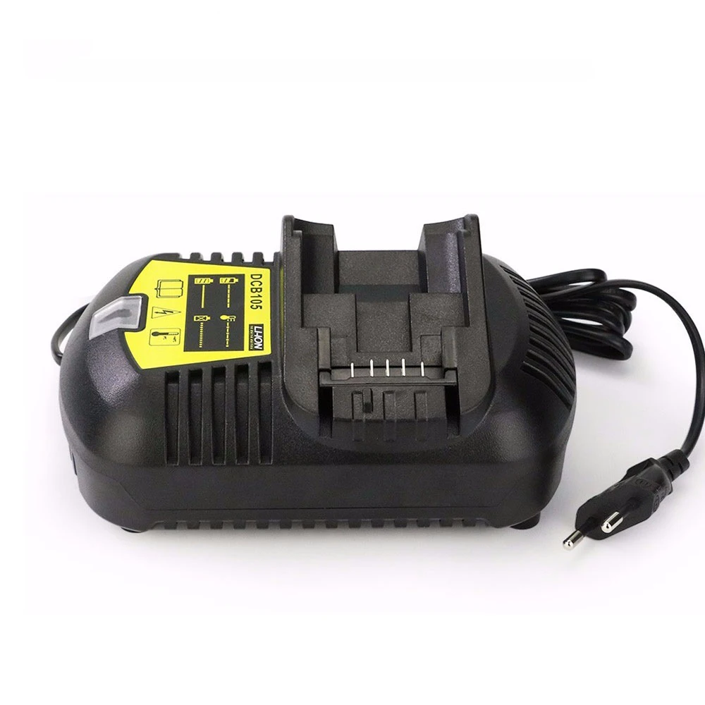 Pengganti Pengisi Daya Cepat DCB105 DCB101 DCB102 DCB200 DCB201 untuk Baterai Isi Ulang Dewalt 12V 20V MAX Li-ion
