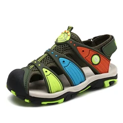 Nieuwe Baby Kids Strand Schoenen Kinderen Sandalen Mode Sport Casual Zachte Bodem Antislip Jongens & Meisjes Zomer Schoenen maat 27-37