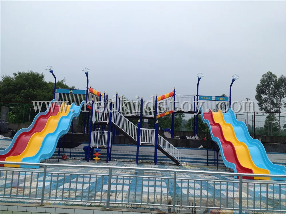 Big Water Park Equipment  Water Playground Slide Direct Factory  HZ5528C