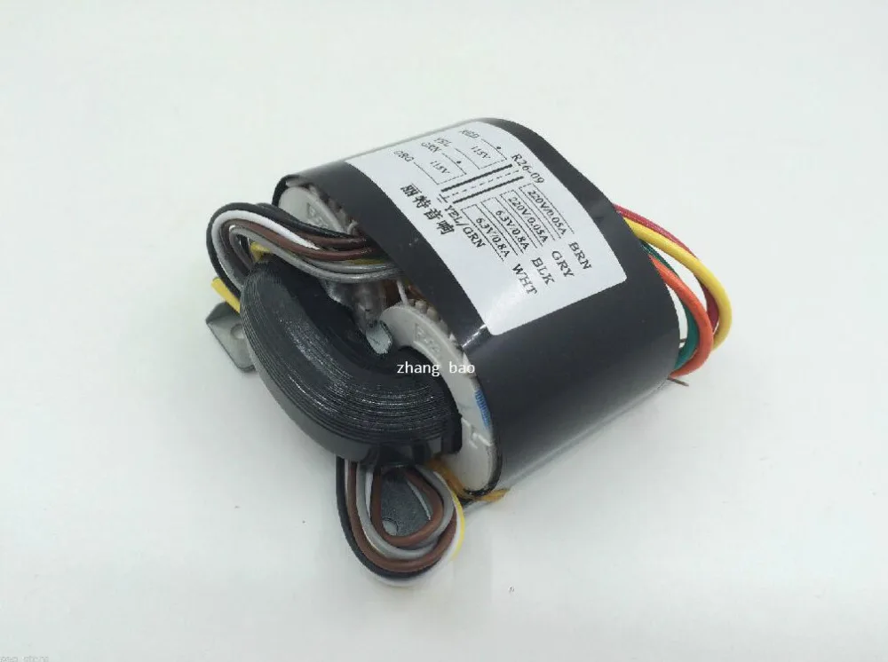 115V/230V R26 40W R Core Transformer 0-220X2 6.3X2 Optionally Parameters