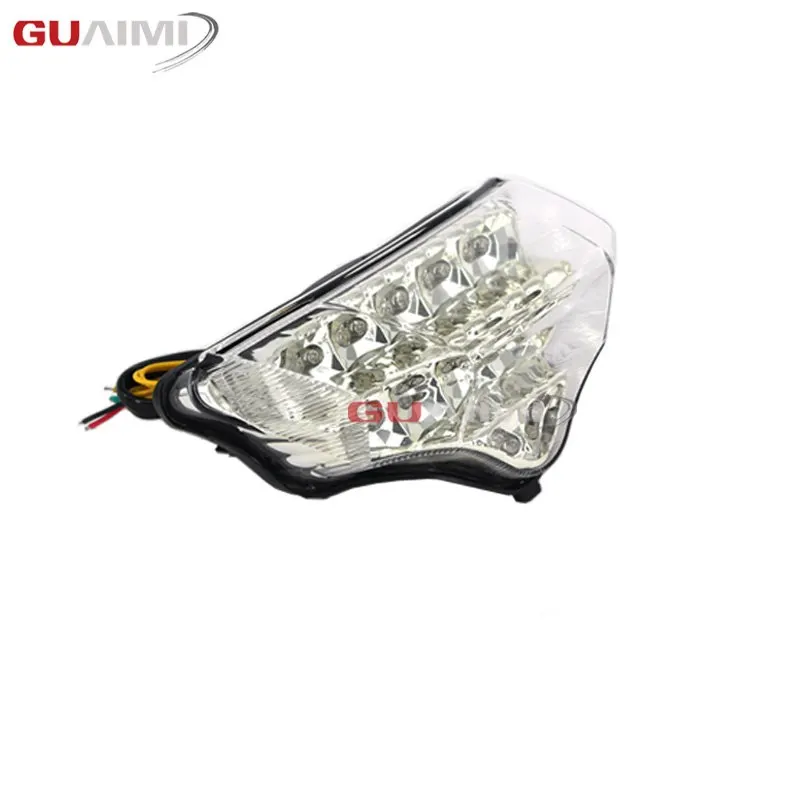 for Yamaha FZ600 FZ6 FAZER 2004 2005 2006 2007 2008 2009 modified taillights LED tail rear brake light assembly with steering