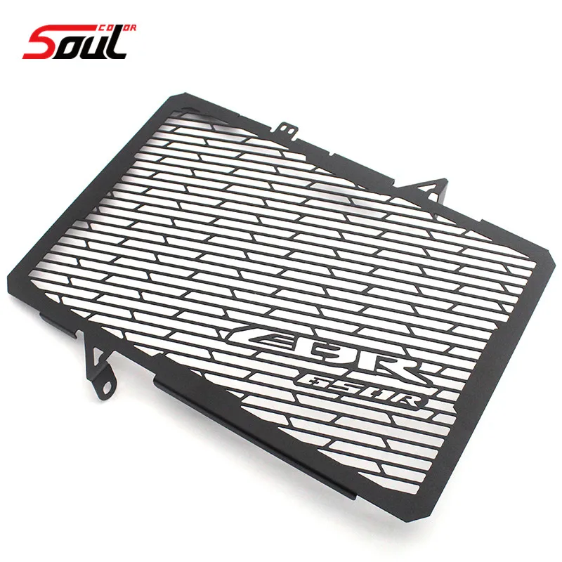 Stainless Steel Motorcycle Radiator Guard Radiator Grille Cover Fits For HONDA CBR650R 2019 2020 2021