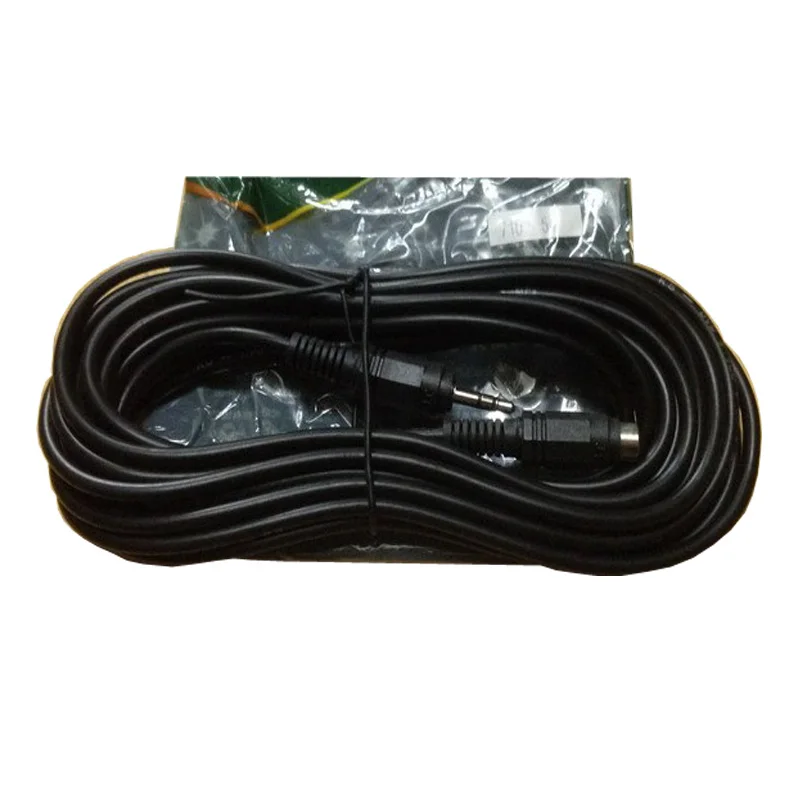 3 metros de cobre cheio cabo extensão fone de ouvido 3.5mm macho para computador fêmea cabo fiação kit 3.5mm plug line