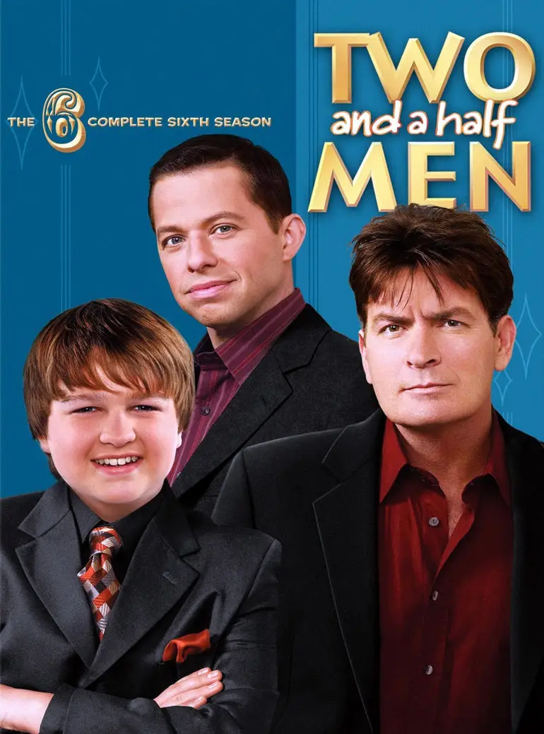 Home Decor Two And A Half Men TV Show-Silk Art Poster Wall Sticker Decoration Gift