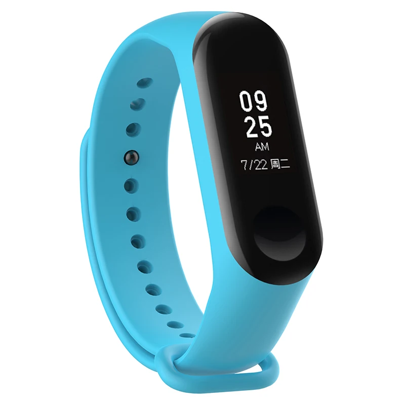 Cinturino da polso in Silicone per Xiaomi Mi Band 3 4 accessori per braccialetti intelligenti