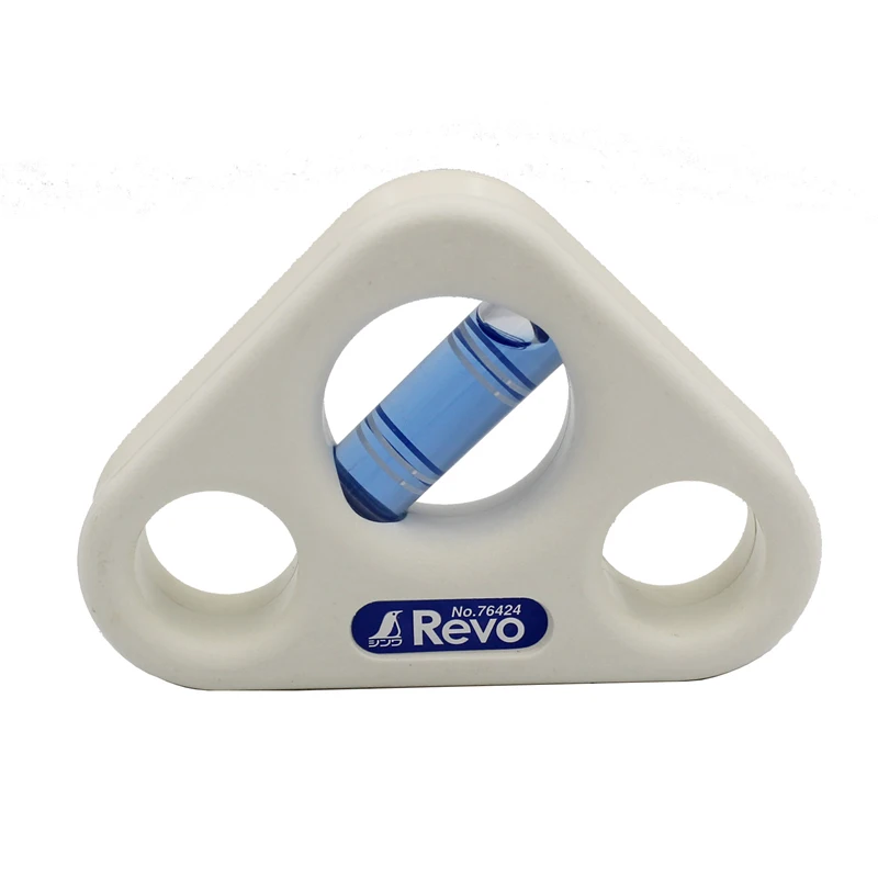 SHINWA Revo Portable Triangle Single Tube level Bubble Pocket Level Ruler 72.5x72.5x18mm