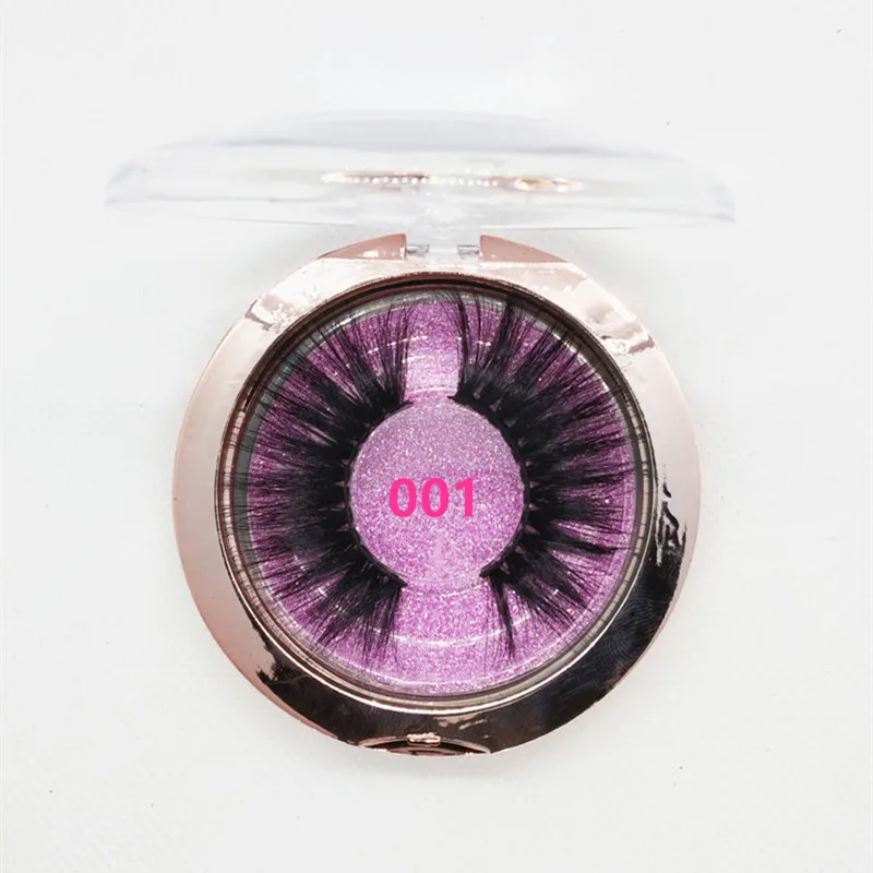 Free Custom Logo 50 Pairs 25mm Eyelashes 3D Mink Lashes Handmade Dramatic Lashes cruelty free Wholesale Free DHL Shipping