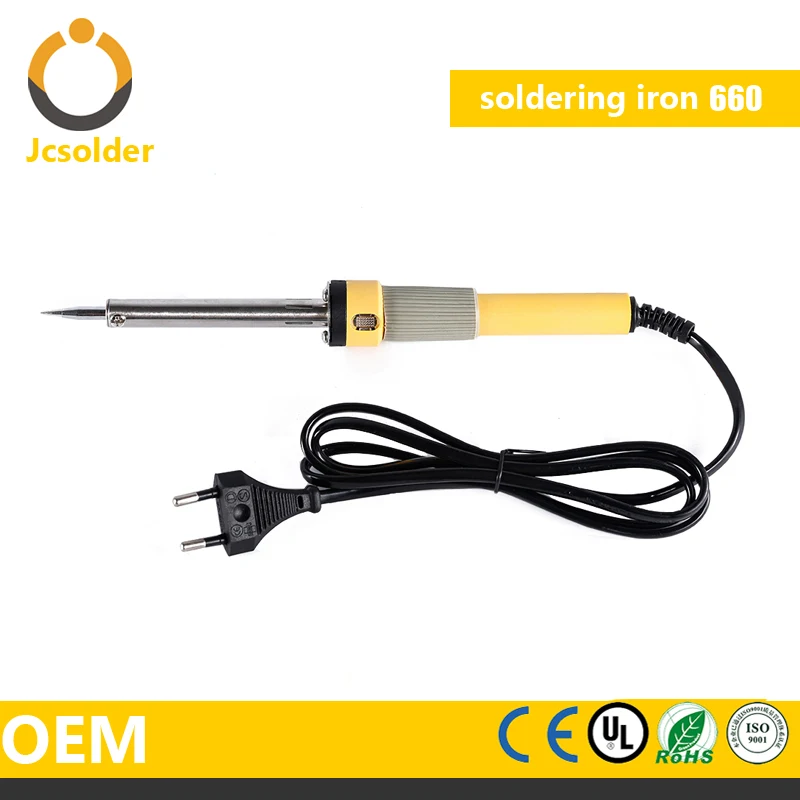 JCD Hiqh quality Electric soldering iron110V/220V and 24V/12V 60w 40W 30W soldering irons constant temperature