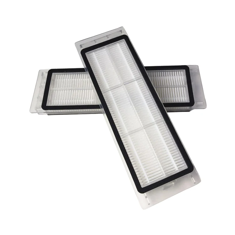 2 Stuks Hepa Filter Voor Xiaomi Mi Robot Stofzuiger Onderdelen Vervangen De Schoonmaken Frame Hepa Filter