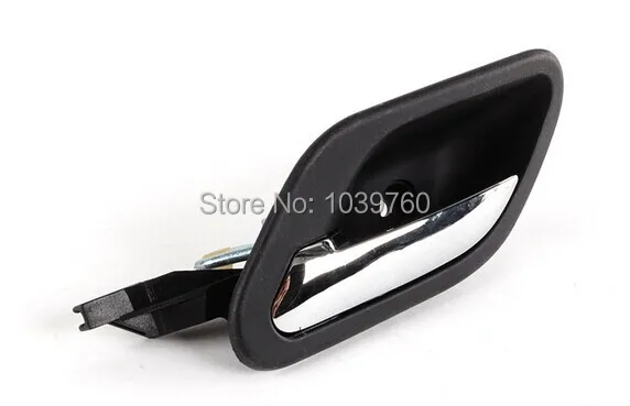 1 piece new Black With Chrome Front/Rear Left Inside Interior Door Handle for BMW E38 E39 M5 51218226049 2