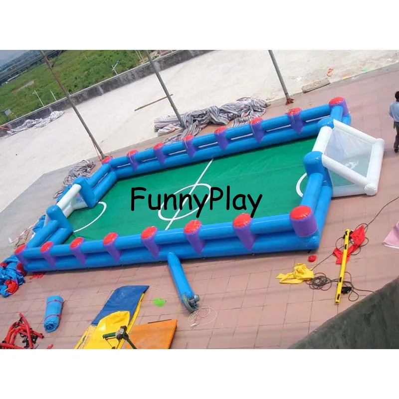 Inflatable Football Field With Floor,Inflatable Soccer Football Field for sale,Inflatable Football Arena / Court For Sale