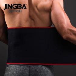 Jingba cinto fitness para homens, cinta para treino de cintura, neoprene, aparador de cintura, perda de peso, emagrecimento