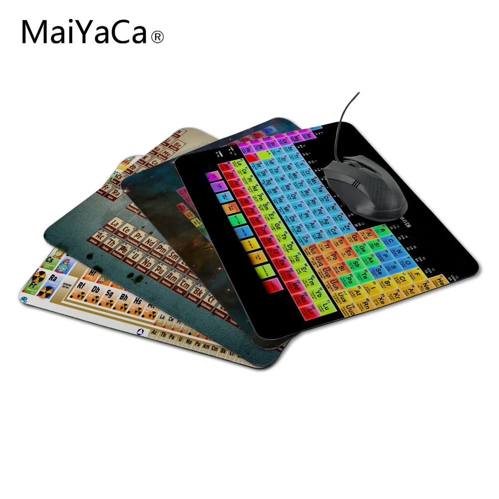 

MaiYaCa Custom High Speed periodic table of the elements Vintage Stylish Mouse Pad Gaming Rectangle Mousepad