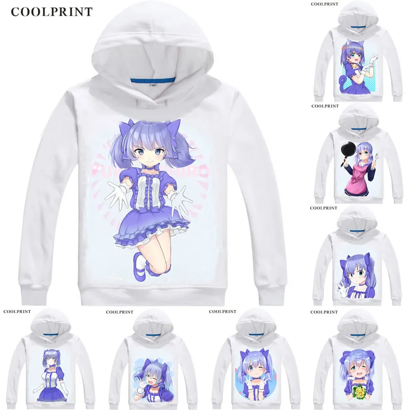 

Yuuki Chihiro Mens Hoodies Virtual Youtuber Vtuber Artificial Intelligence AI Sweatshirt Streetwear Custom Hoodie Costume Hooded