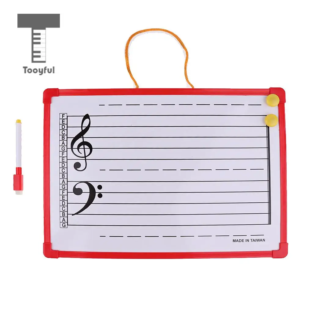 Music Notation Whiteboard   Erase Board with Music Staff  for  Teaching