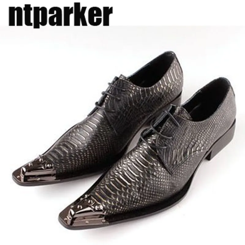 

ntparker 2016 Summer Rock breathable business formal man leather shoes man leather casual shoes pointed toe, EU38-46, Free ship