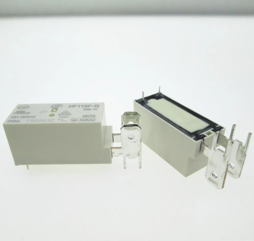 NEW 48V relay HF115F-Q-048-1H HF115F-Q 048-1H JQX-115F-Q 048-1H JQX-115F-Q-048-1H 48VDC 48V DC48V 18A 250VAC