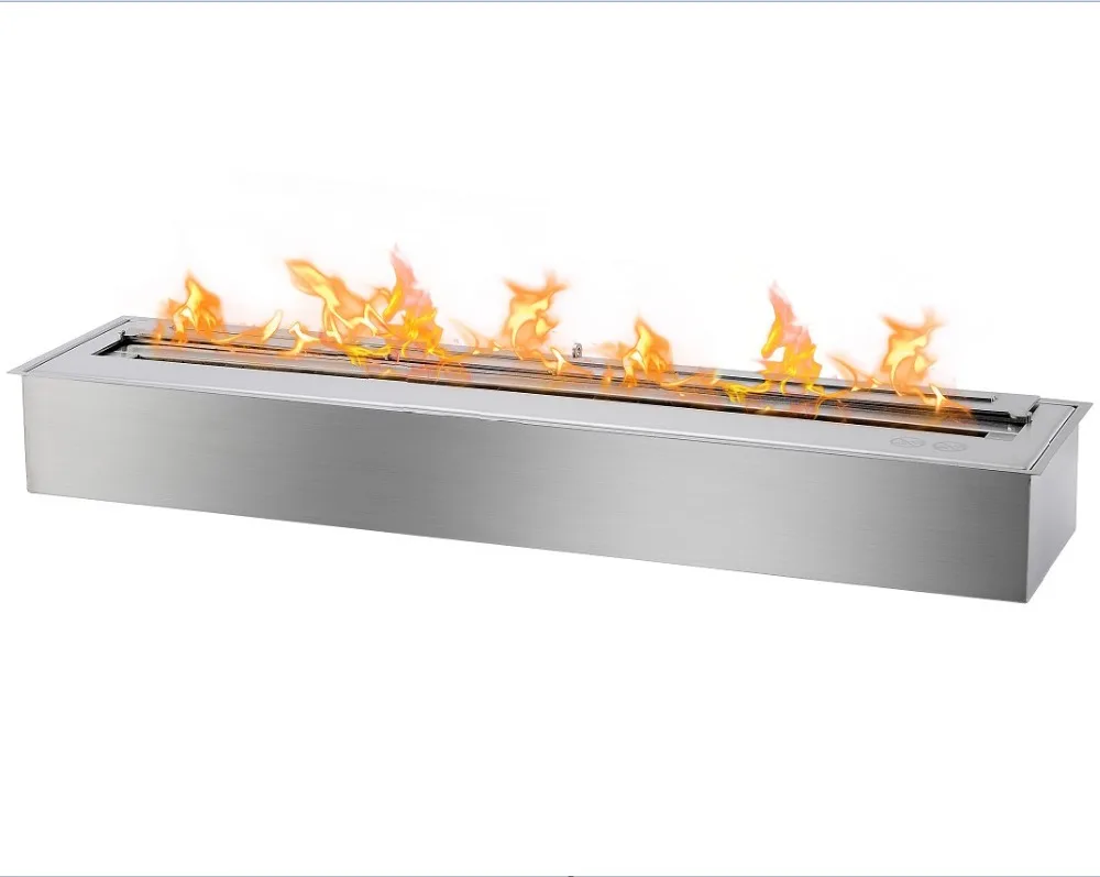 

on sale 46 inch brushed stainless steel bio fireplace ethanol burner