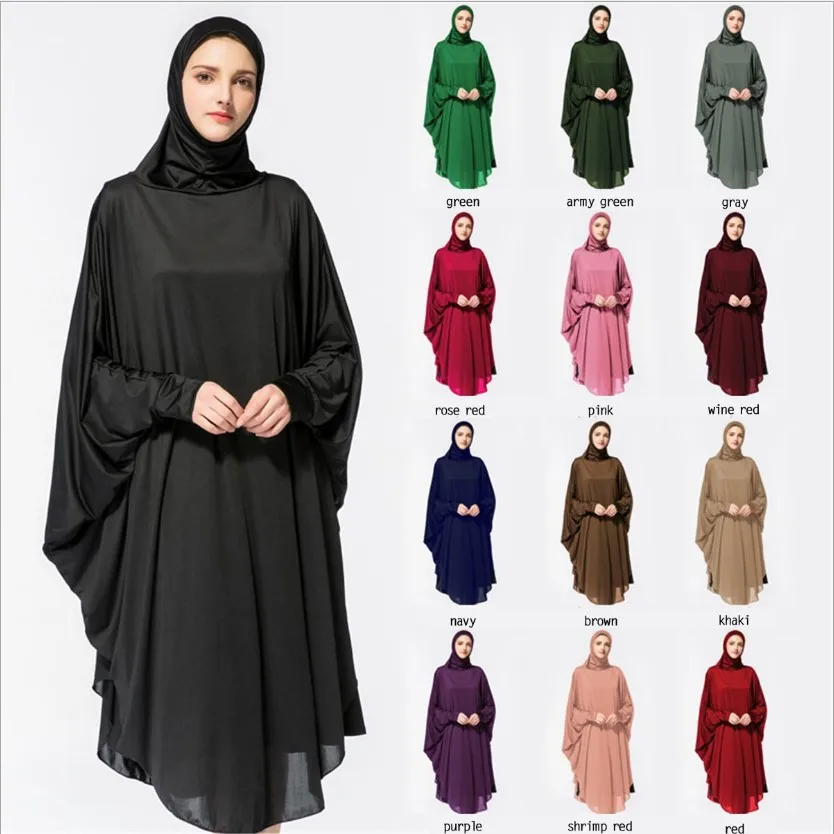 

hood liturgical robe abaya Hjiab sleeves long dresses for muslim women