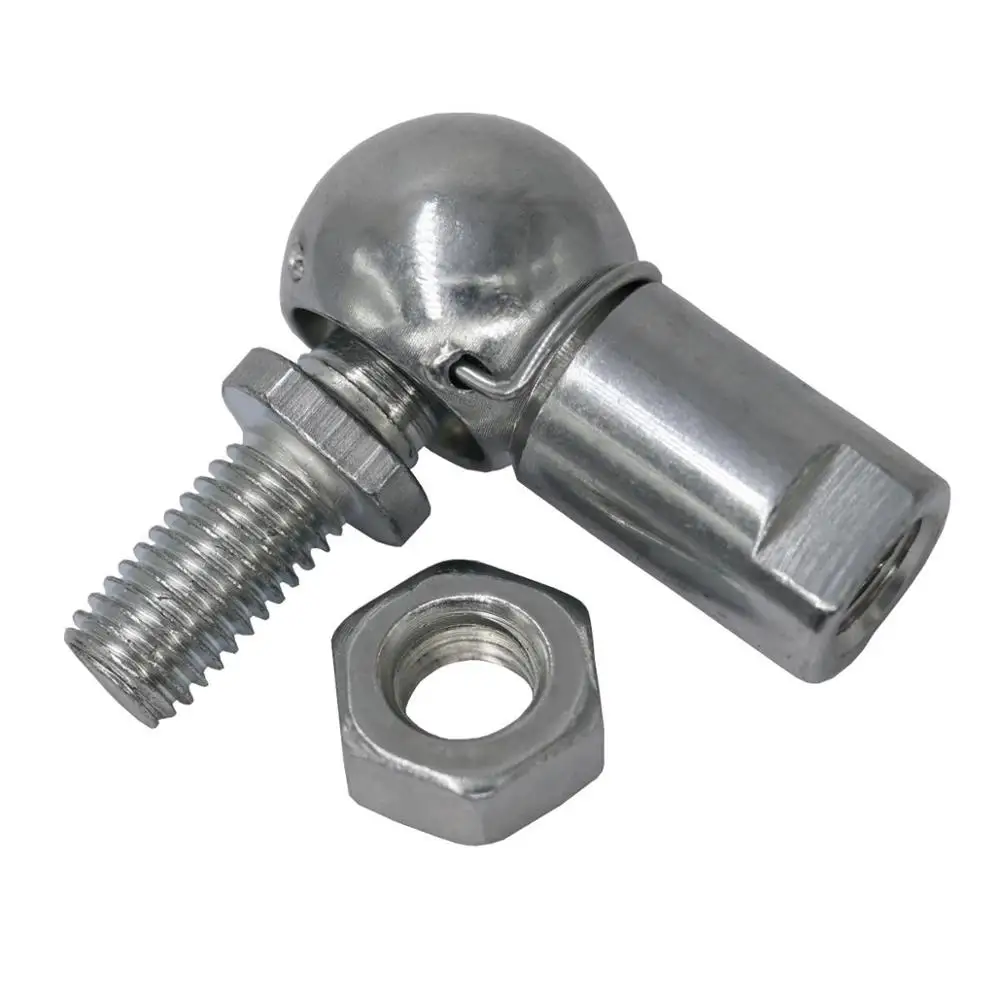 2Pcs DIN71802 CS8 CS10 CS13 CS16 M5 M6 M8 M10 Angle Ball Joint Rod End Bearing With Rubber Seals