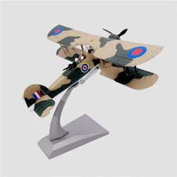 rare  Special Offer  1:72  British Army in World War II  Swordfish  Torpedo Attacker  Model of biplane fighter  alloy Collection