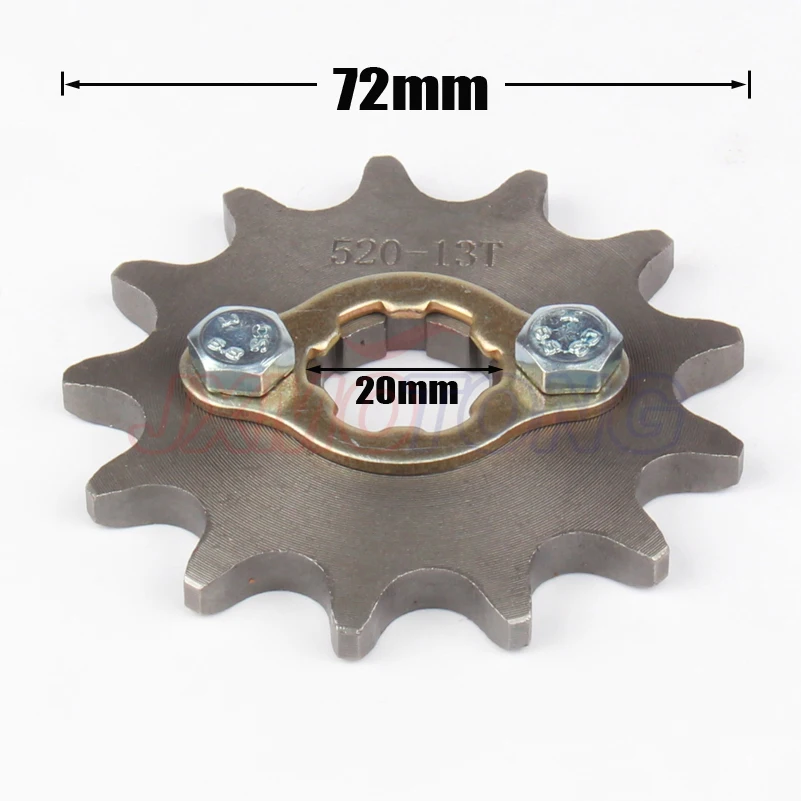 520 20mm  Front Engine Sprocket For Honda Lifan ZongShen ATV Quad Dirt Pit bike Buggy motorcycle