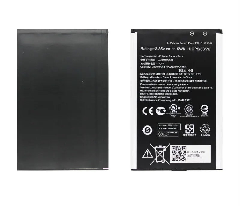 1x C11P1501 3000mAh Battery For ASUS ZenFone2 Laser 5.5