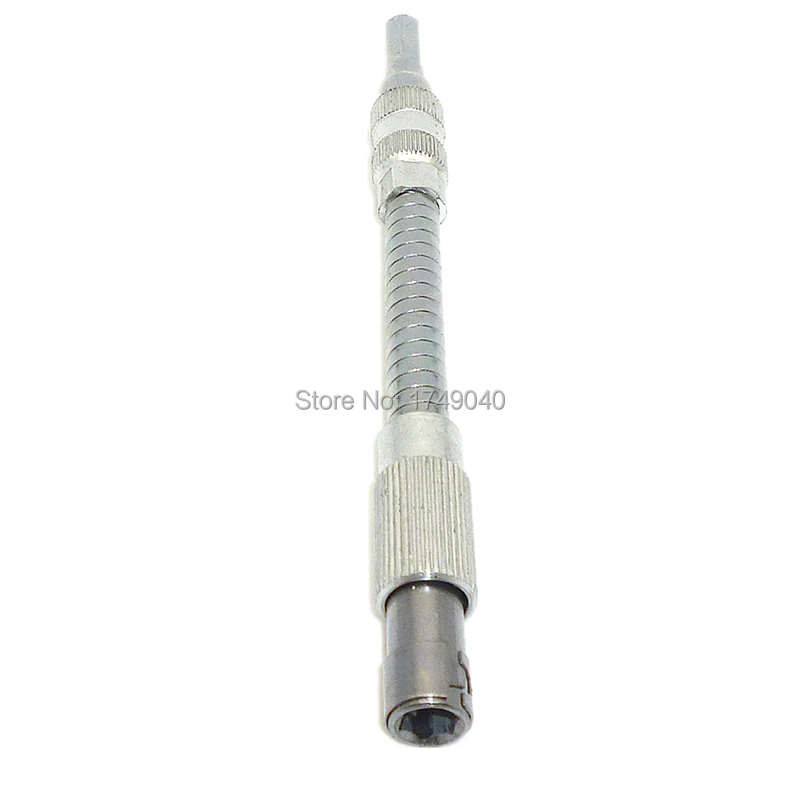 Screwdriver Bit Tool Connecting Rod Flexible Bendable Extended Extension Screwdriver Bit Holder 1/4