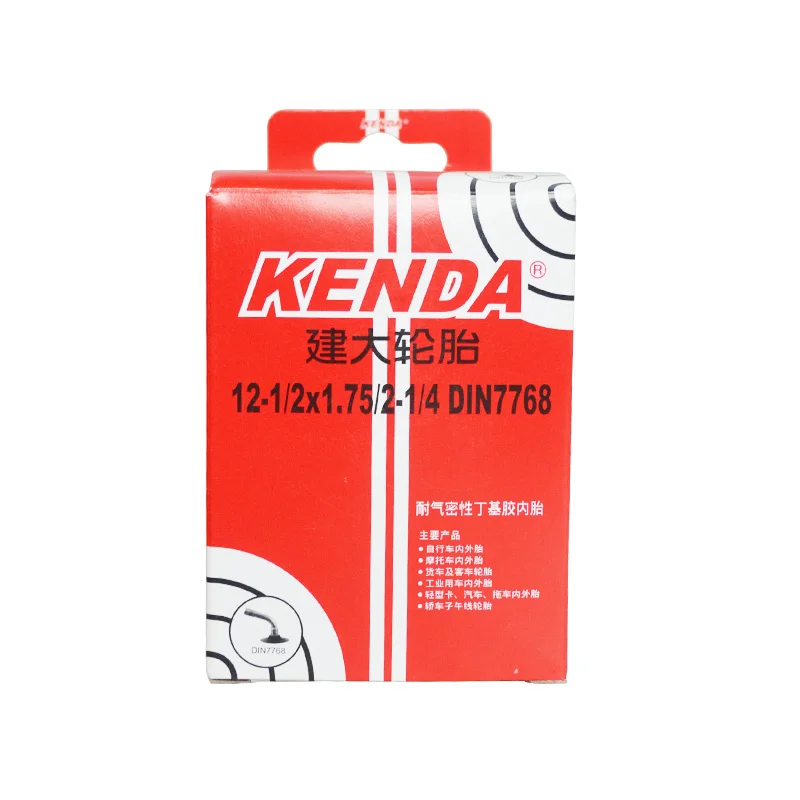 Kenda Curved beak Tube 12-1/2*1.75*2-1/4 inner tube bike Folding bicycle child bicycle scooter inner tube