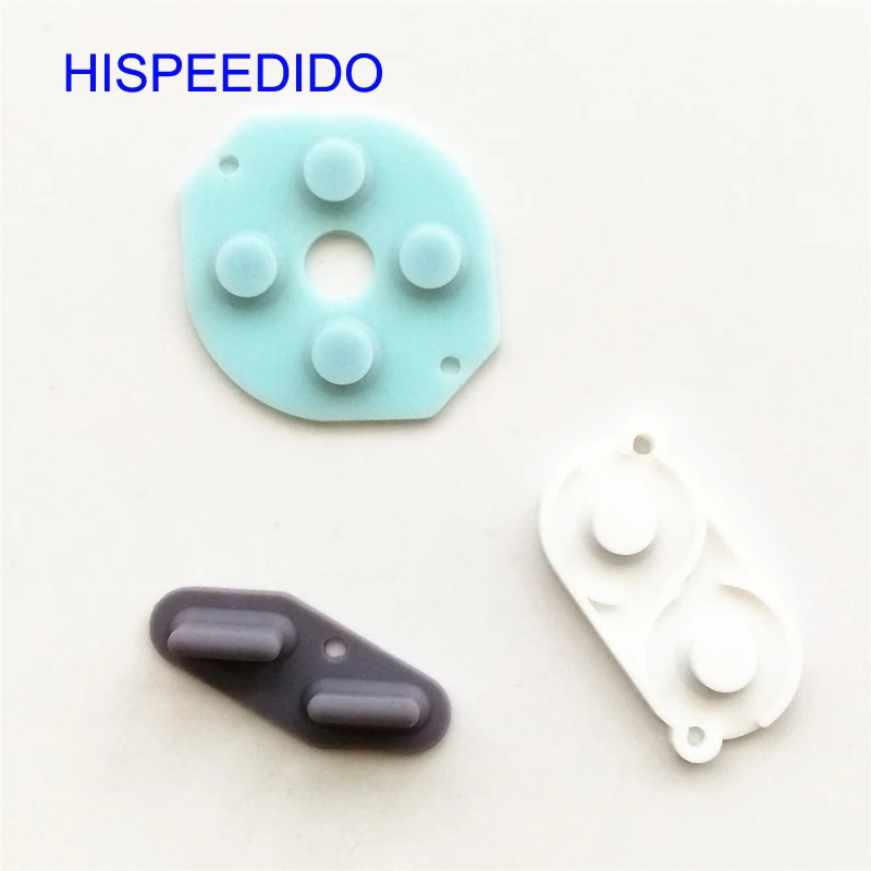 HISPEEDIDO 100 sets/lot Replacement Conductive Rubber Silicone Pads for Nintendo Gameboy Classic GB  GBO Console DMG