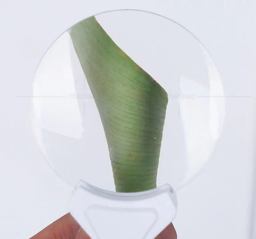 5X Pinzette Edelstahl Clip Lupenbrille Handheld 5-fache Lupe für die Beobachtung der Jadeinspektion von Schmuck