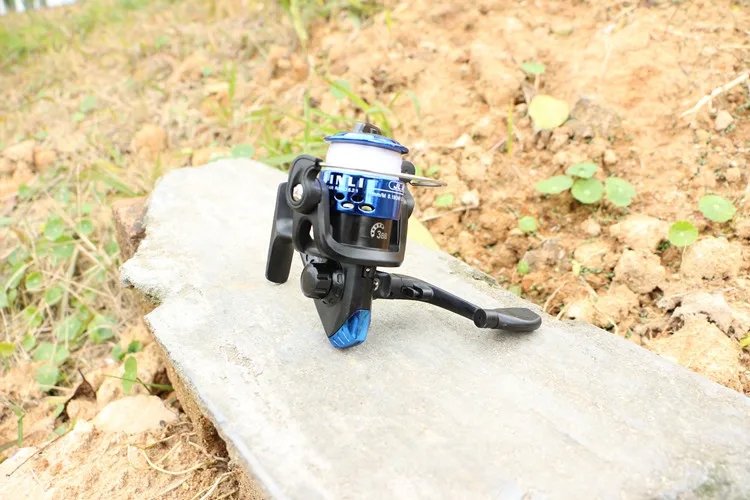 1PCS Klapp Angeln Reel 5,2:1 Spinning Reel Mit 60m 0,35mm Angelschnur Große Durchmesser Linie Roller Casting rad Schiff Köder – Detail 13