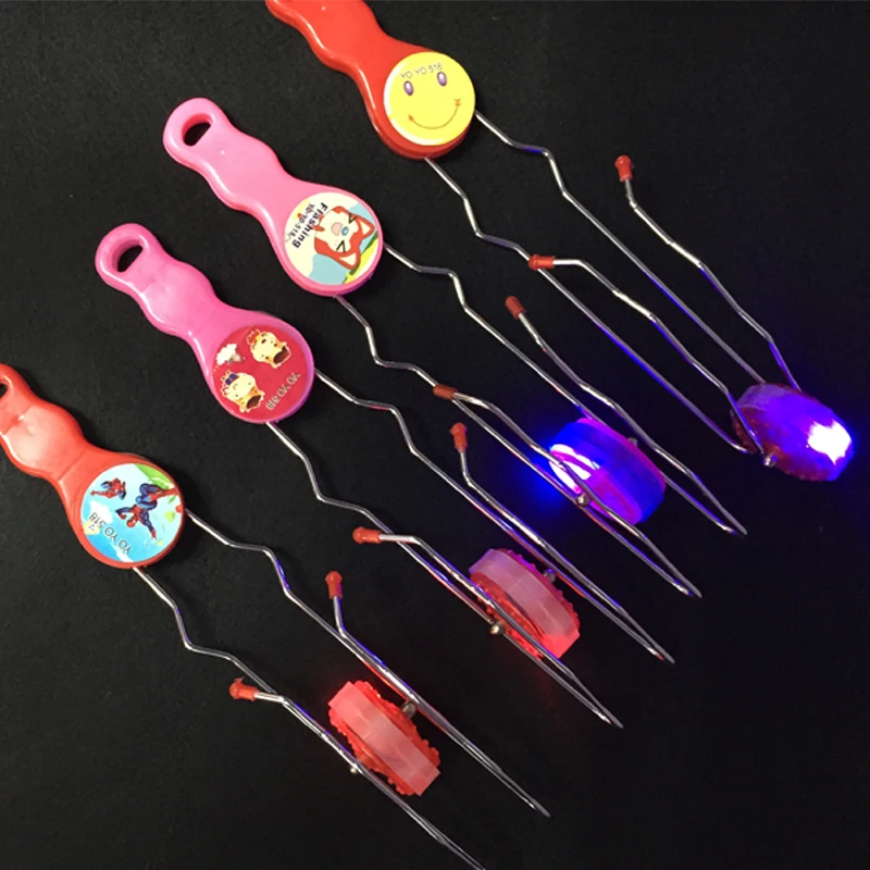 Costume Leds Rushed 2018 Offer 5 Pcs Magic Led Gyroscope Flash Toys Stall Selling Magnetic Spinning Top Track Free Shiping